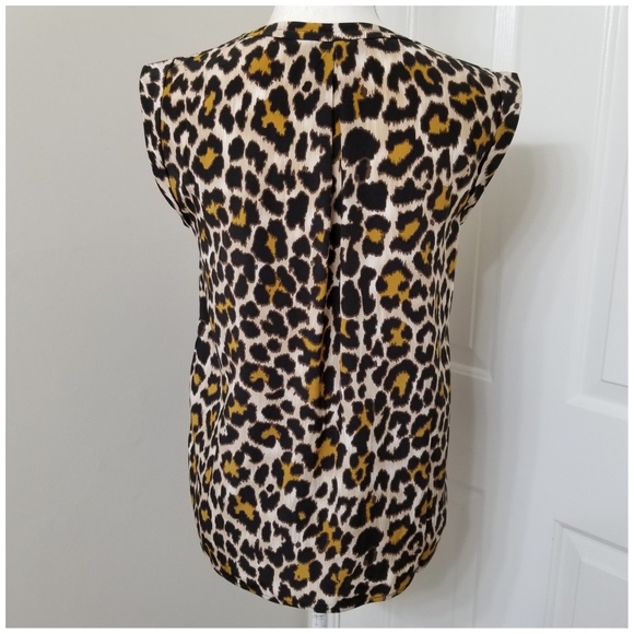 J CREW animal print top - Picture 4 of 6